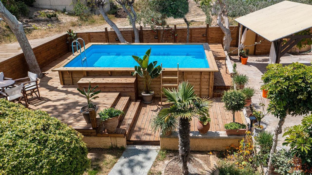 Вилла Selana House With Outdoor Pool Мастихари Экстерьер фото