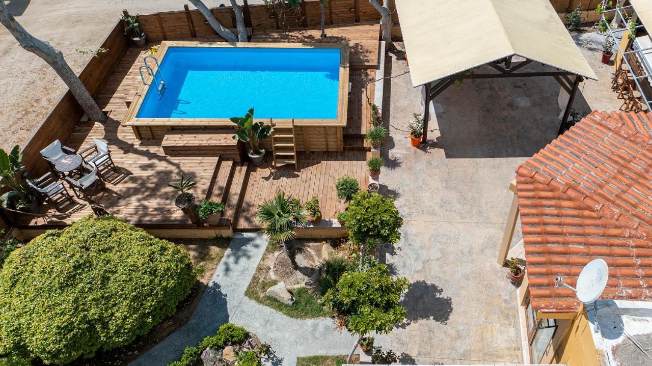 Вилла Selana House With Outdoor Pool Мастихари Экстерьер фото