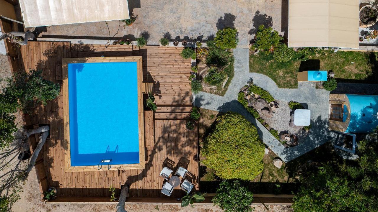 Вилла Selana House With Outdoor Pool Мастихари Экстерьер фото